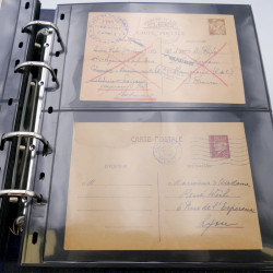 Lot de commémoratifs et cartes postales de France 1879-1956.