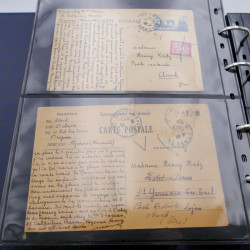 Lot de commémoratifs et cartes postales de France 1879-1956.
