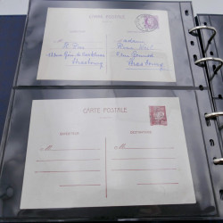 Lot de commémoratifs et cartes postales de France 1879-1956.