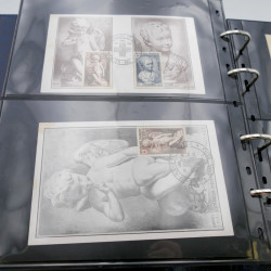 Lot de commémoratifs et cartes postales de France 1879-1956.