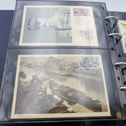 Lot de commémoratifs et cartes postales de France 1879-1956.