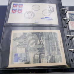 Lot de commémoratifs et cartes postales de France 1879-1956.