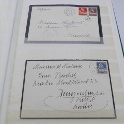 Lot de 41 lettres de deuil Suisse 1865-1971.