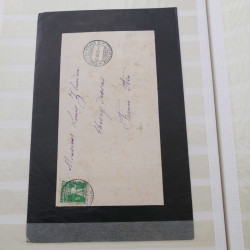 Lot de 41 lettres de deuil Suisse 1865-1971.