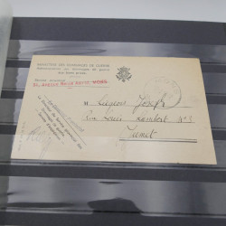 Lot de lettres, commémoratifs de Belgique et colonies.