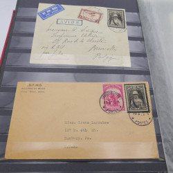 Lot de lettres, commémoratifs de Belgique et colonies.