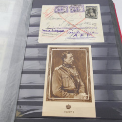 Lot de lettres, commémoratifs de Belgique et colonies.
