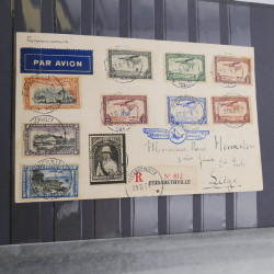 Lot de lettres, commémoratifs de Belgique et colonies.