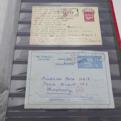 Lot de lettres, commémoratifs de Belgique et colonies.