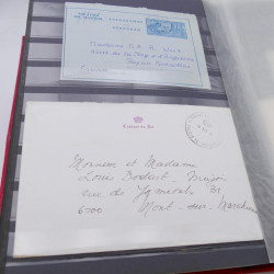 Lot de lettres, commémoratifs de Belgique et colonies.