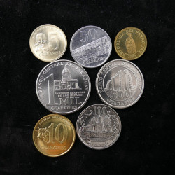 Paraguay 4 monnaies de collection.