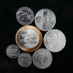 Philippines 7 monnaies de collection.