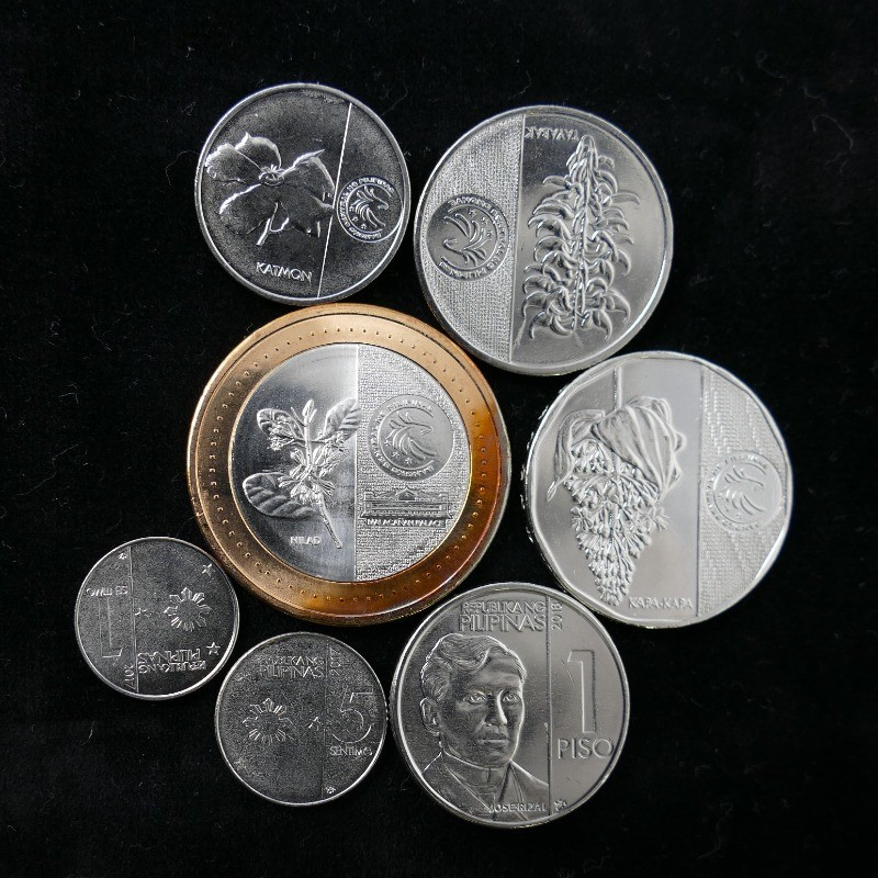 Philippines 7 monnaies de collection.