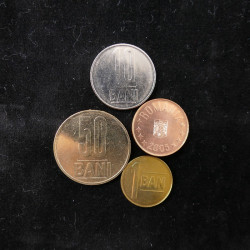 Roumanie 4 monnaies de collection.