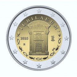 2 euros commémoratif Italie 2025 - Année Sainte Jubilé.