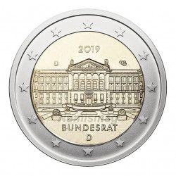 2 euros commémoratif Allemagne 2019 Bundesrat Conseil fédéral - les 5 ateliers.