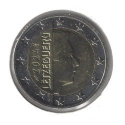 2 euros officielle Luxembourg 2024 - Grand Duc Henri.