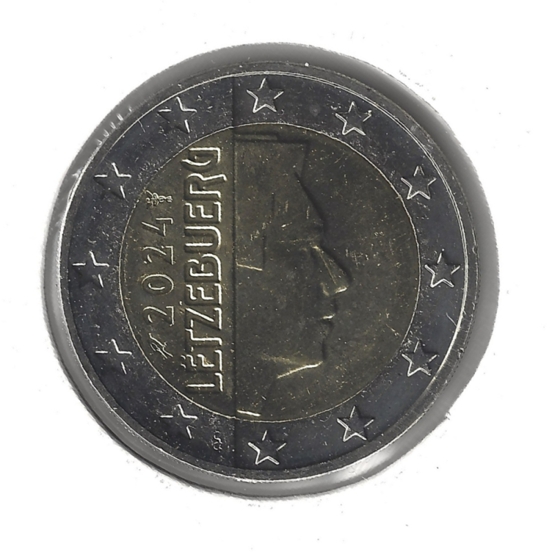 2 euros officielle Luxembourg 2024 - Grand Duc Henri.