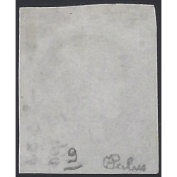 Bordeaux timbre de France N°45Cb outremer oblitéré, R.