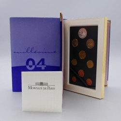 Série officielle Euro France 2004 coffret BE.