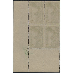 Victoire de Samothrace timbres de France N°354-355 série en bloc coin daté neuf**.