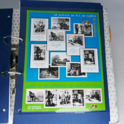 Collection timbres de France neufs** 2002-2005 en trimestre.