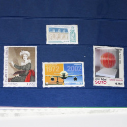 Collection timbres de France neufs** 2002-2005 en trimestre.