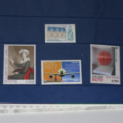 Collection timbres de France neufs** 2002-2005 en trimestre.