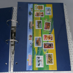 Collection timbres de France neufs** 2002-2005 en trimestre.