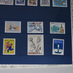 Collection timbres de France neufs** 2002-2005 en trimestre.