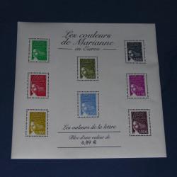 Collection timbres de France neufs** 2002-2005 en trimestre.