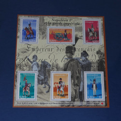 Collection timbres de France neufs** 2002-2005 en trimestre.