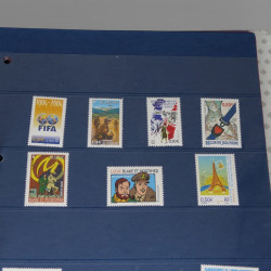 Collection timbres de France neufs** 2002-2005 en trimestre.