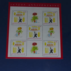 Collection timbres de France neufs** 2002-2005 en trimestre.