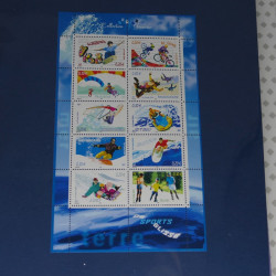 Collection timbres de France neufs** 2002-2005 en trimestre.