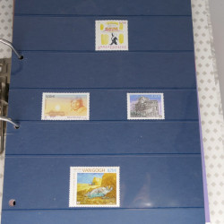 Collection timbres de France neufs** 2002-2005 en trimestre.