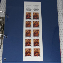 Collection timbres de France neufs** 2002-2005 en trimestre.