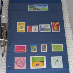 Collection timbres de France neufs** 2002-2005 en trimestre.