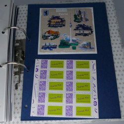 Collection timbres de France neufs** 2002-2005 en trimestre.