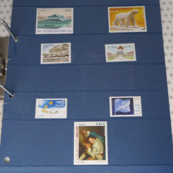 Collection timbres de France neufs** 2002-2005 en trimestre.