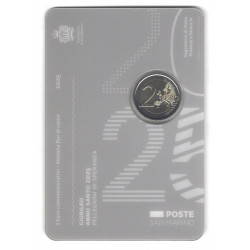 2 euros Saint Marin 2025 - Année Sainte en coffret BU.