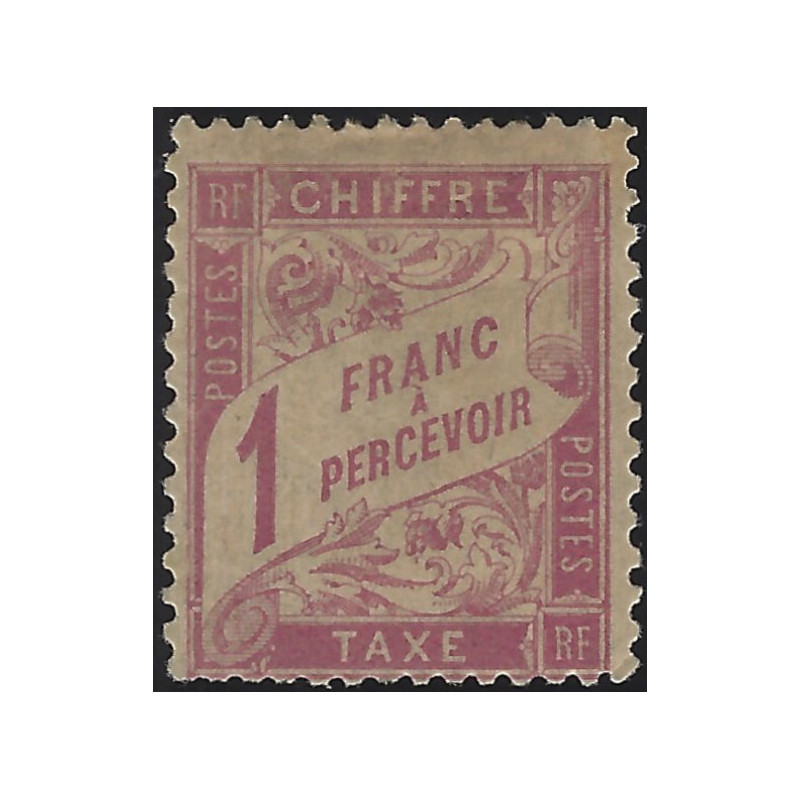 Timbre-taxe de France type Duval N°39 neuf*, R.