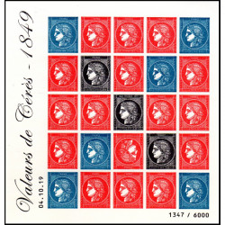 La Cérès - Histoire du premier timbre-poste français N°4023.