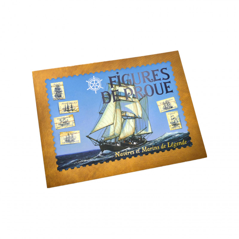 Livre timbré Navires et Marins de légende - Figures de proue N°4016.