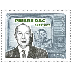 Timbre Pierre Dac en feuillet de France N°F168 neuf**.