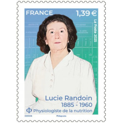 Timbre Lucie Randouin en feuillet de France N°F170 neuf**.
