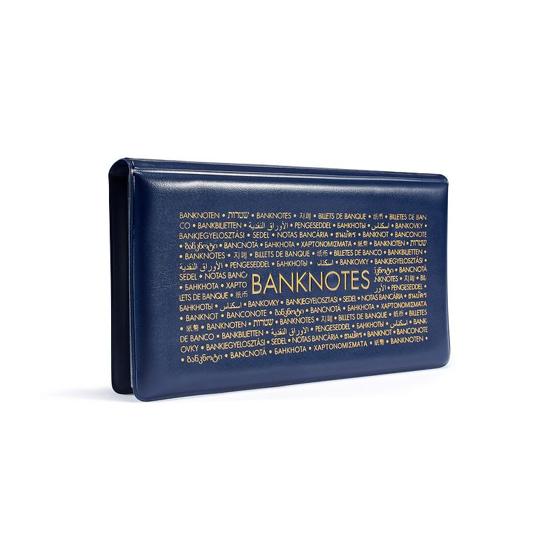 Album de poche pour billets de banque 175 x 85 mm.