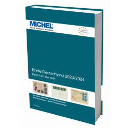 Catalogue Michel de cotation des lettres Allemandes tome 2, édition 2023-2024.