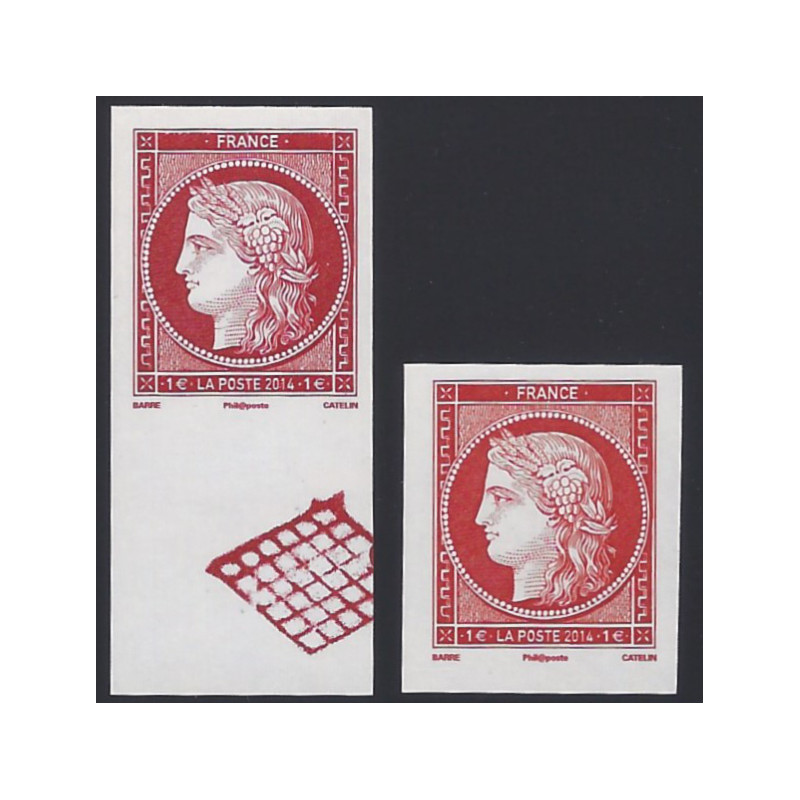 Cérès de 1849 timbres de France N°4871 et 4873 neuf**.