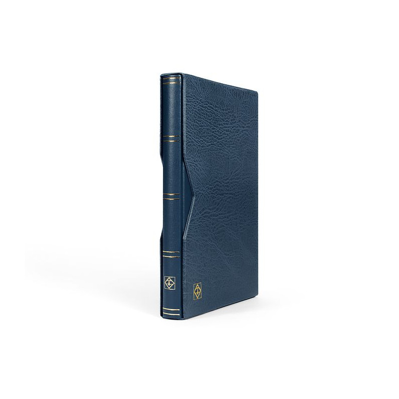 Classeur Premium cuir 32 pages avec étui de protection.
